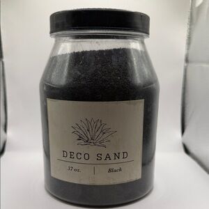 Deco Sand Black 37 oz Jar